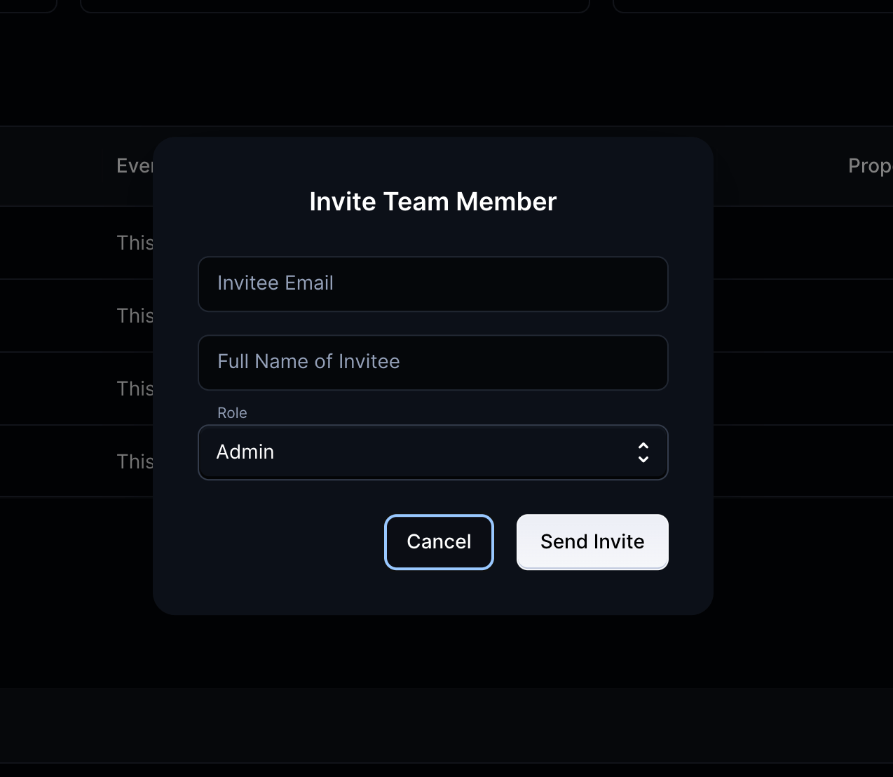 invite