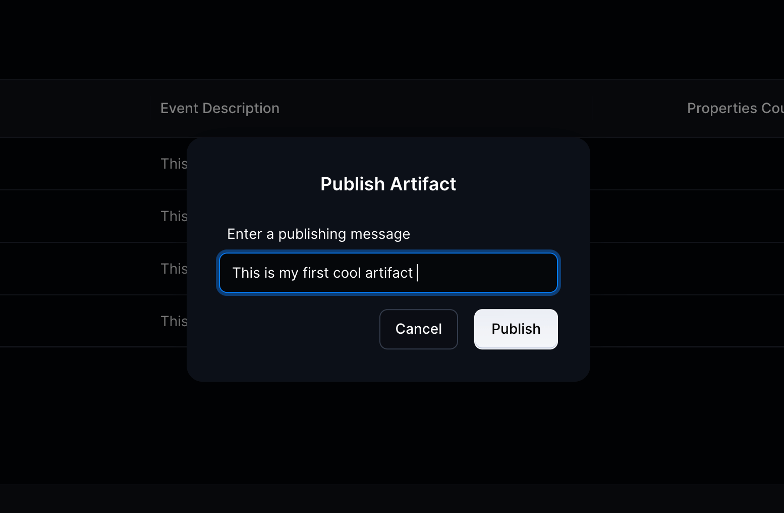 Publish Artifact